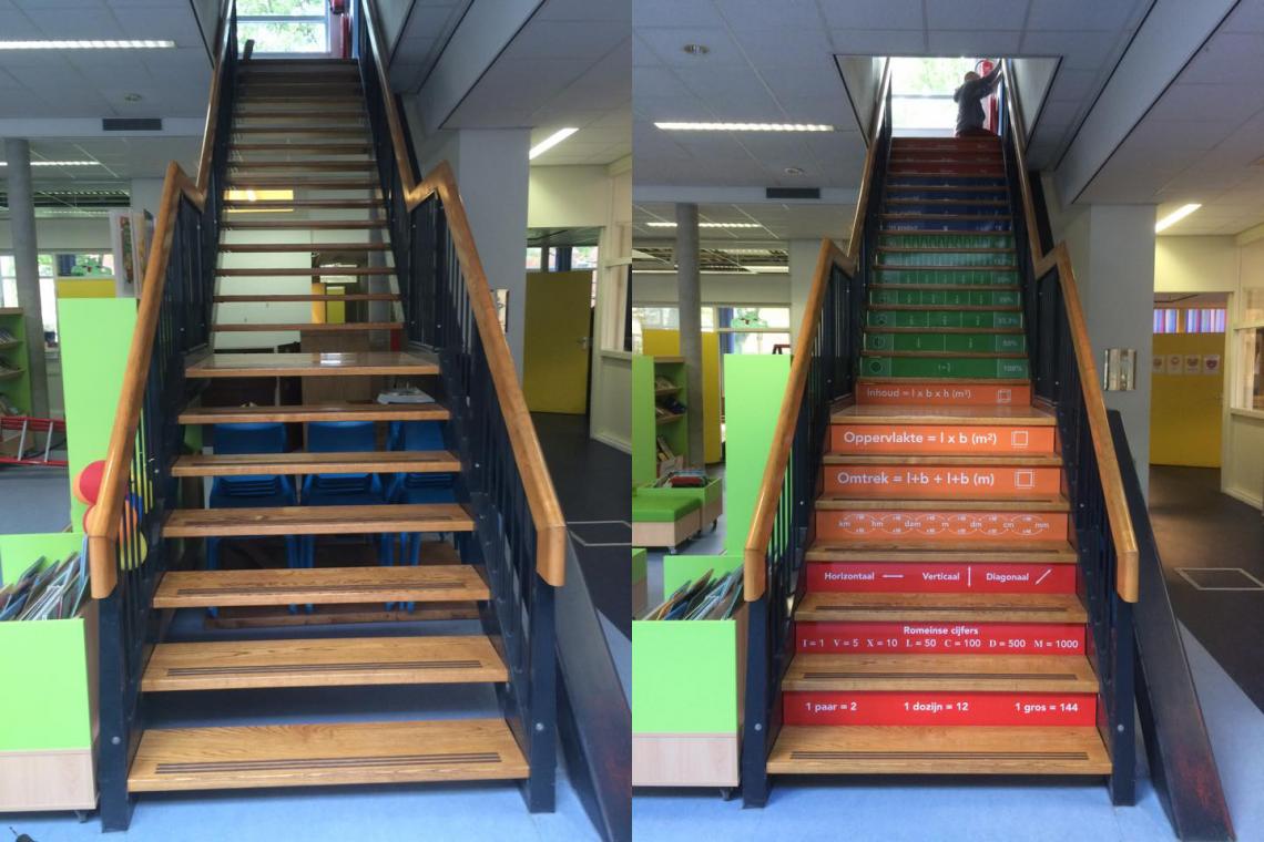 Open trap dicht gemaakt op CBS De Schakel