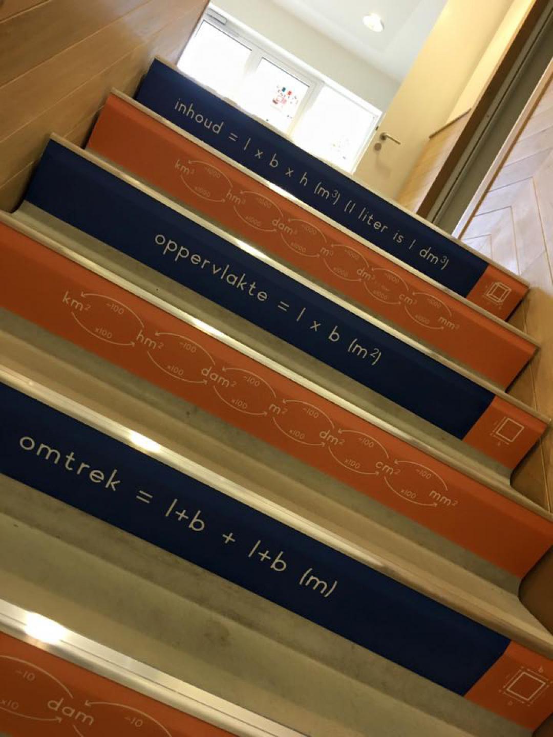 St Michaelschool Rotterdam basisschool st michael trap metriek stelsel trapleren 